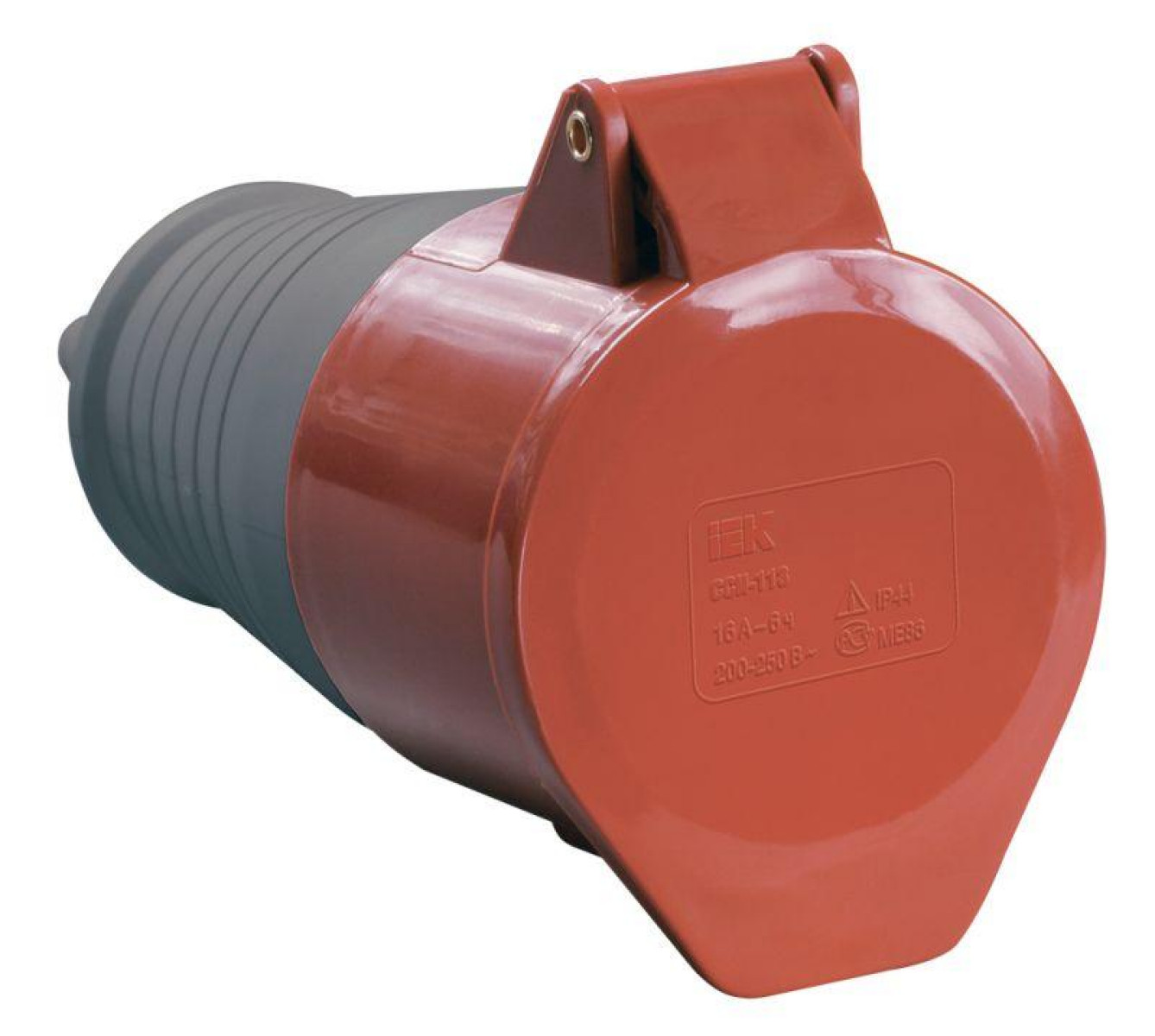 Изображение товара Розетка кабельная IEK ССИ-215 16А IP44 для электромонтажа