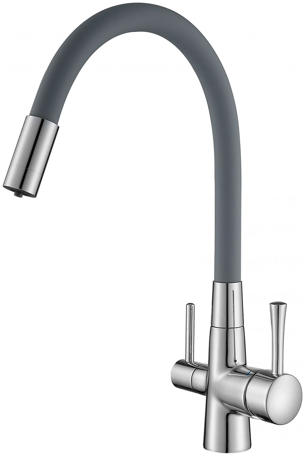 Изображение товара Смеситель для кухонной мойки Savol S-L1806-04 с краном для питьевой воды хром