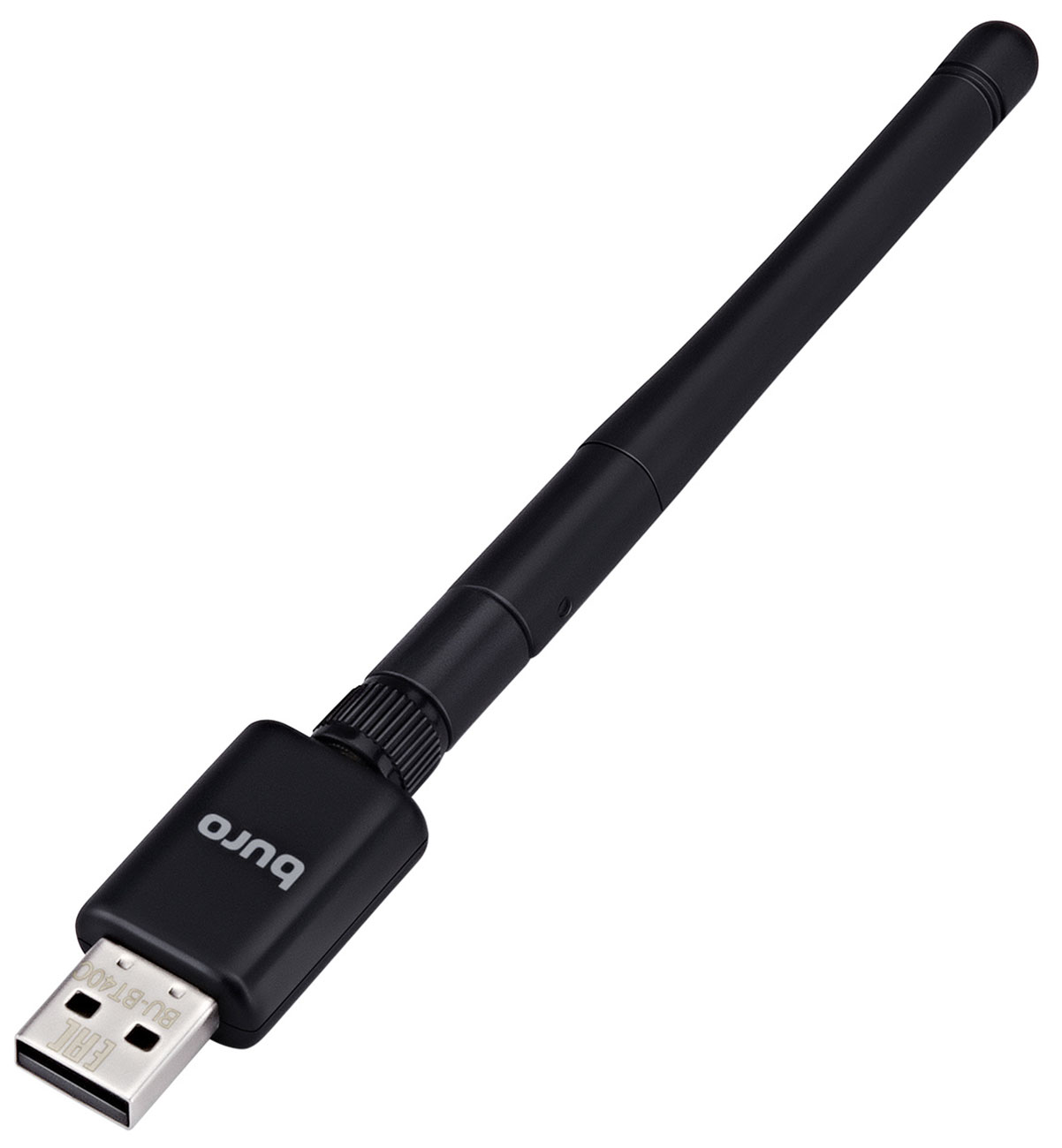 Изображение товара Адаптер USB Buro BU-BT40С, Bluetooth 4.0+EDR, class 1, 100 м, черный