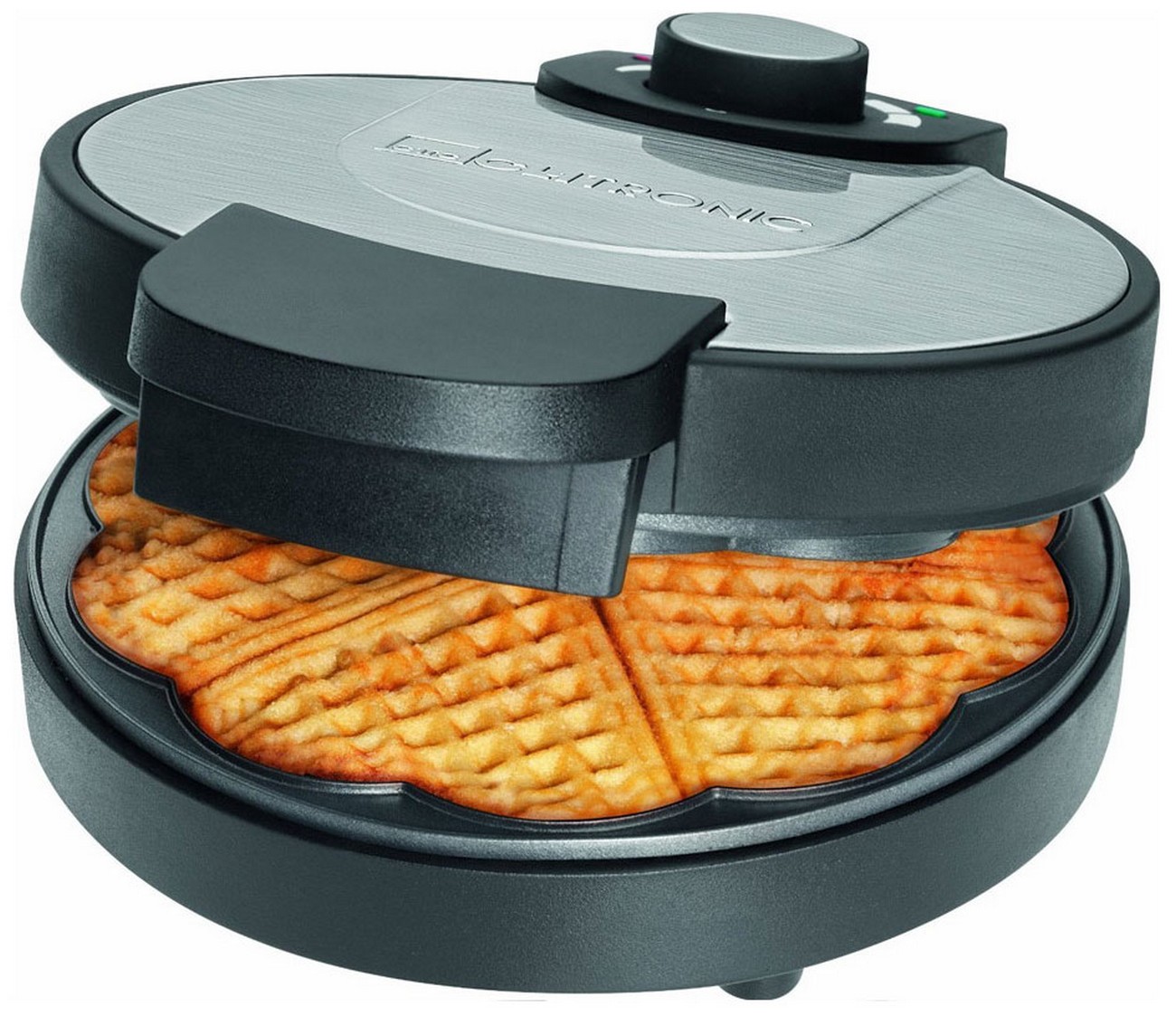 Вафельница Clatronic WA 3492 schwarz inox, 1000 Вт, антипригарное покрытие Вафельница Clatronic WA 3492 schwarz inox, 1000 Вт, антипригарное покрытие