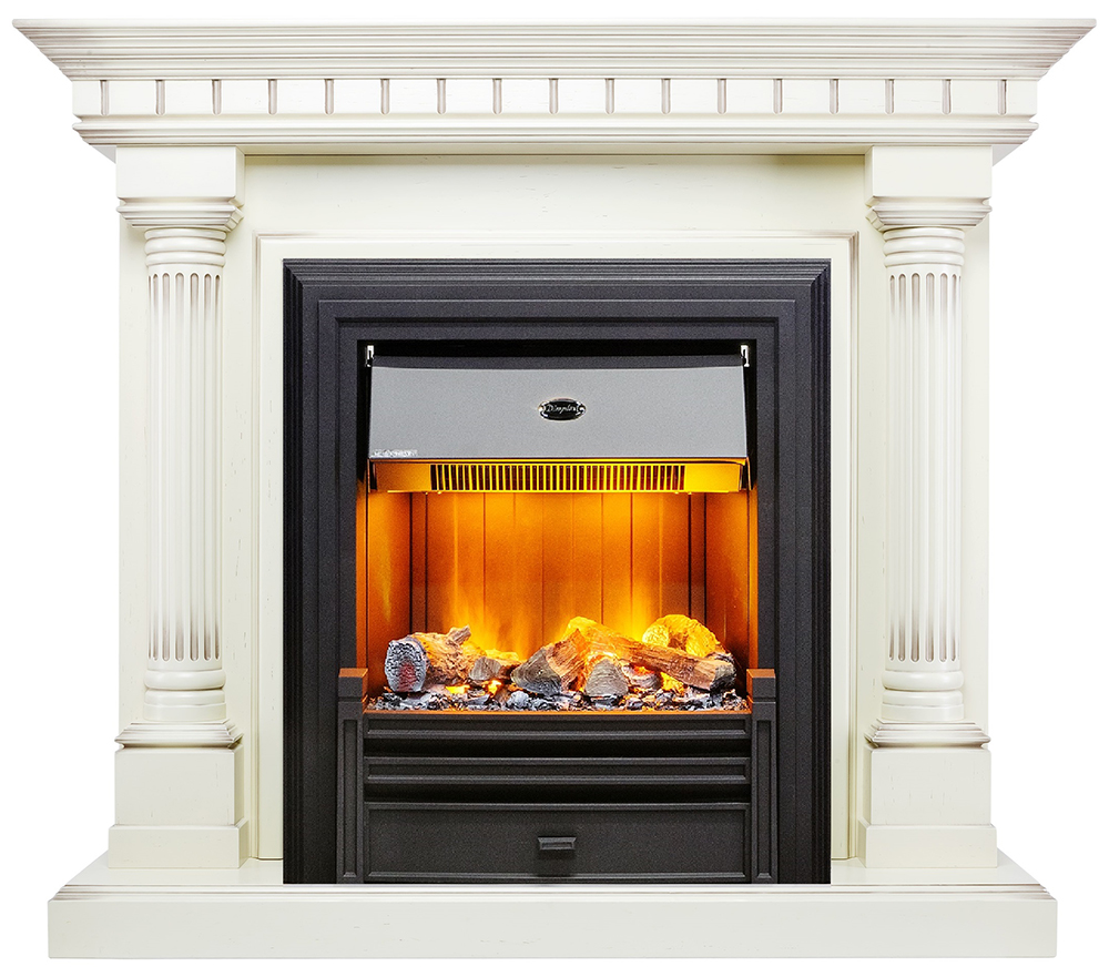 Изображение товара Каминокомплект Dimplex Dallas с очагом Brookline Black очаг сл.кость 1164912444