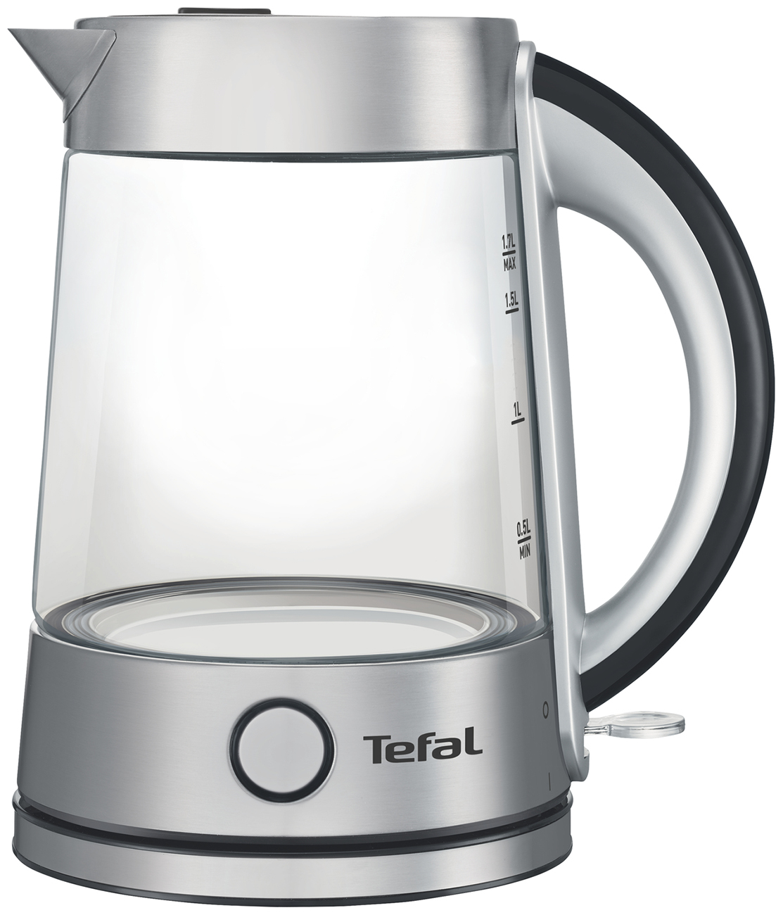 Изображение товара Чайник электрический Tefal Glass KI760D30, серебристый