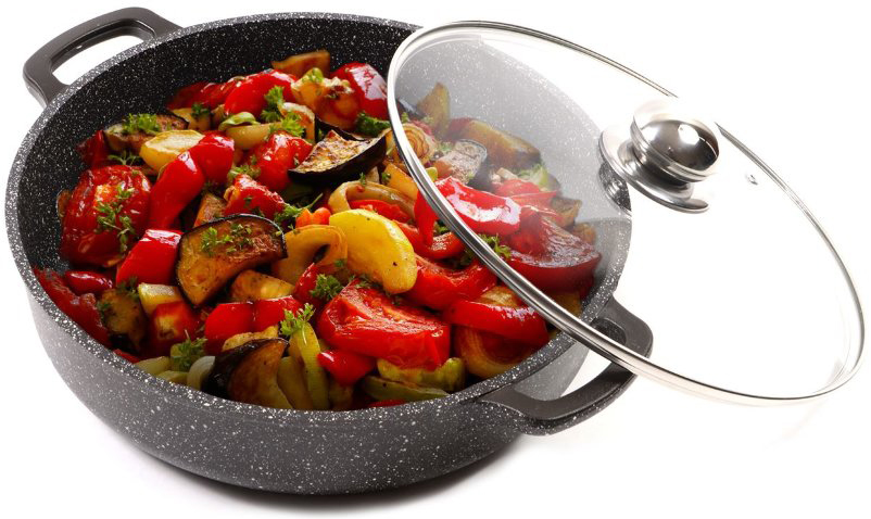 Изображение товара Сотейник Panairo Harfe 28 см (HA-28-S-S)