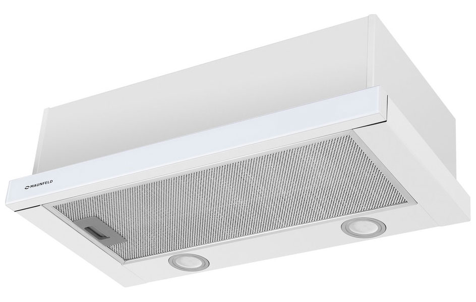 Изображение товара Вытяжка Maunfeld VS LIGHT (GLASS) 60 белый — стильное решение для кухонь до 20 кв.м