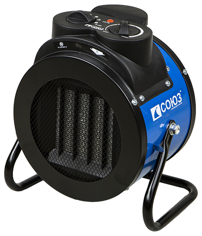 Изображение товара Керамический обогреватель Союз ТВС-2022К с вентилятором 2 кВт для дома и офиса