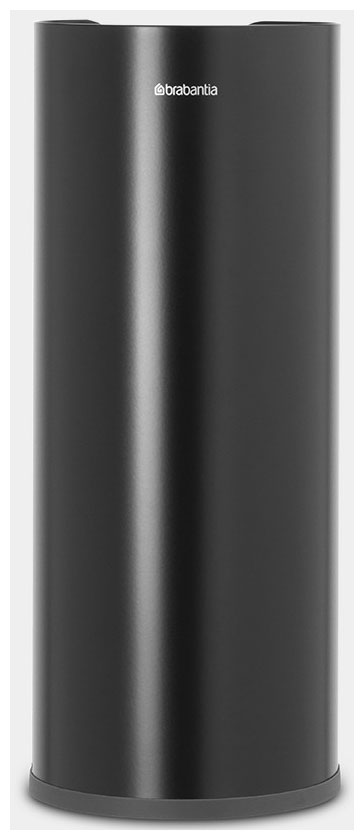 Изображение товара Держатель для хранения туалетной бумаги Brabantia ReNew, черный матовый 280504