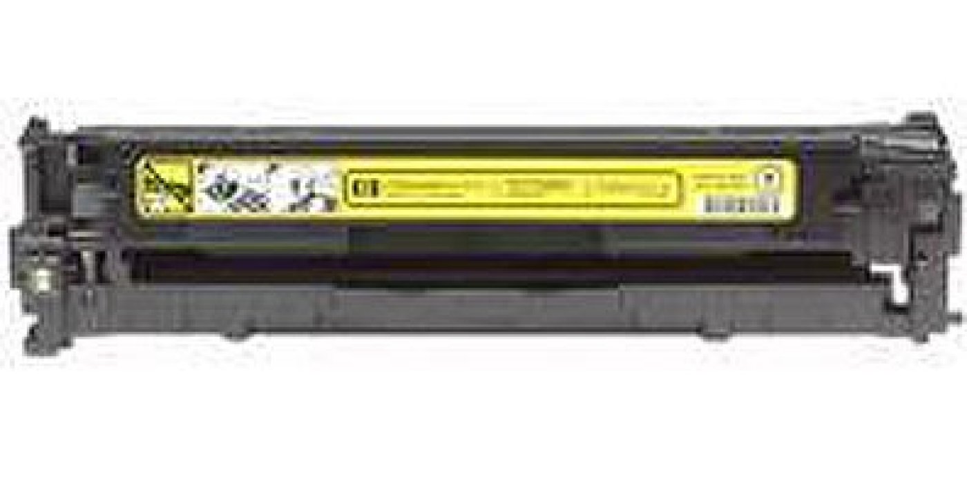 Изображение товара Лазерный картридж HP 125A CB542A желтый для принтеров HP серии LaserJet