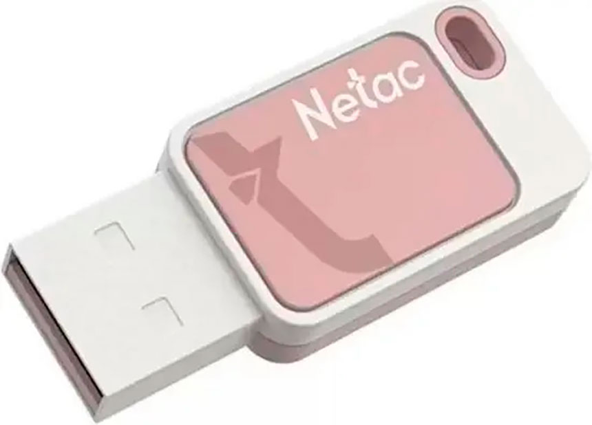 

Флеш-накопитель Netac UA31, USB 2.0, 64 Gb, pink (NT03UA31N-064G-20PK), Розовый