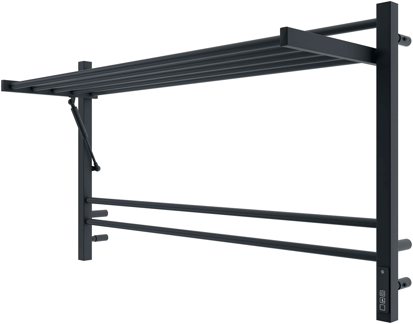 Изображение товара Полотенцесушитель электрический Terminus Горизонт П8 1000х600, КС черный муар