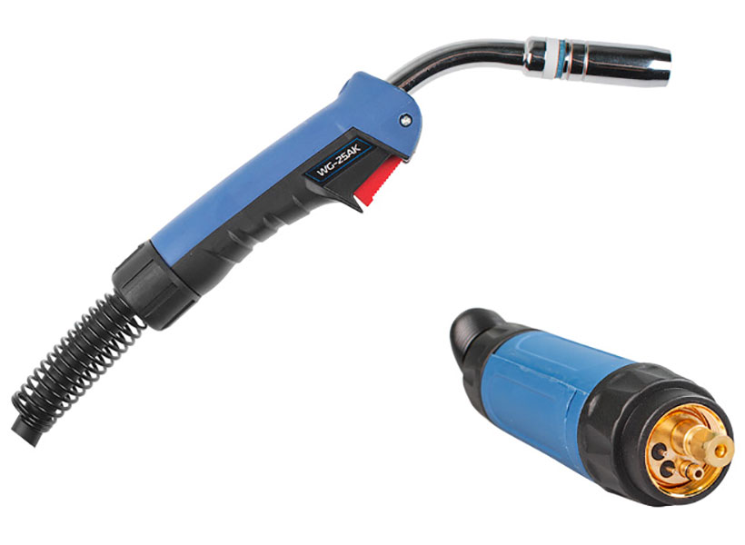 Изображение товара Горелка сварочная Solaris MIG MAG WG-25AK, 3м, 200A (WG-25AK3)