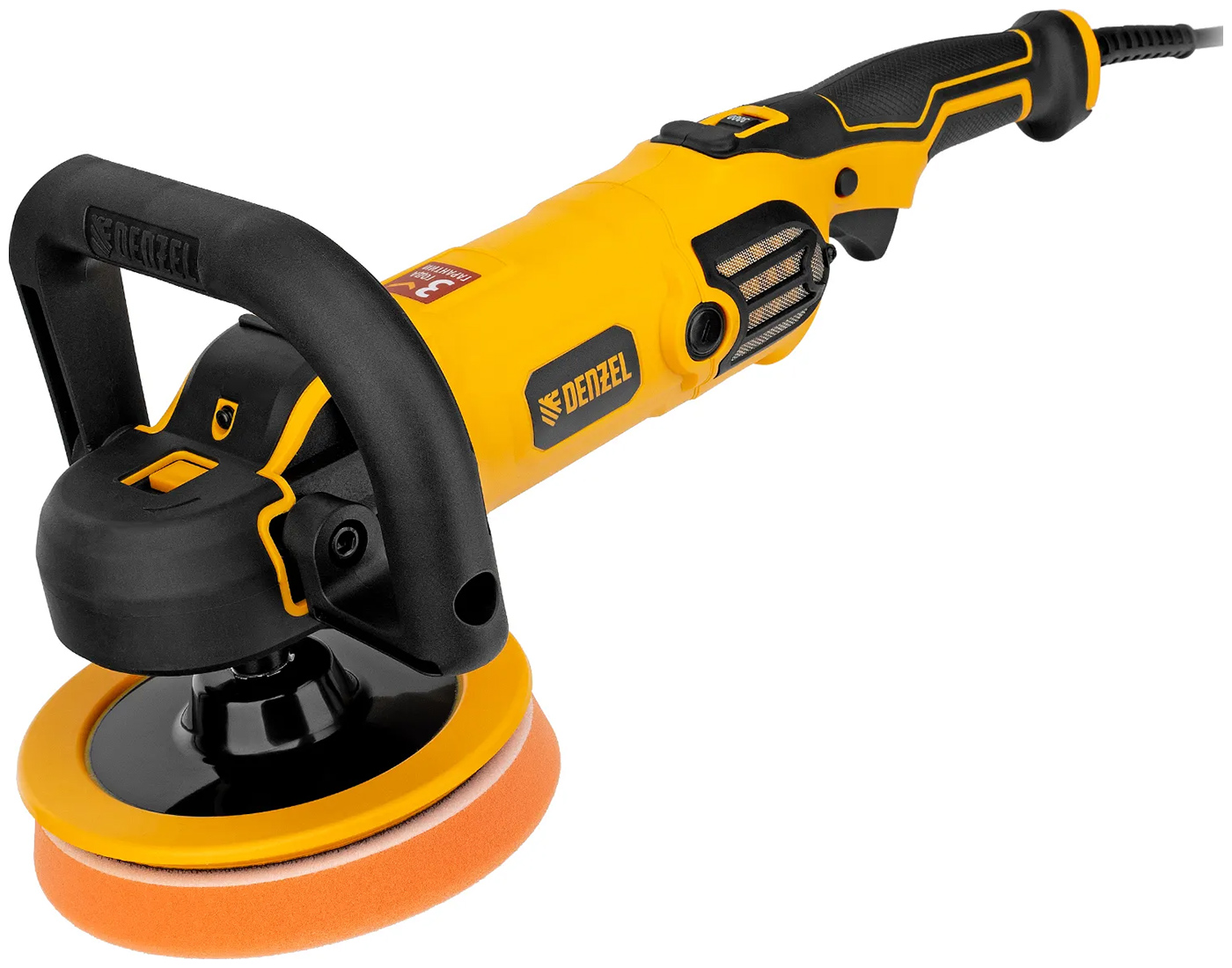 Изображение товара Полировальная машина Denzel CP-180 1400 Вт 180 мм 0-3000 об/мин