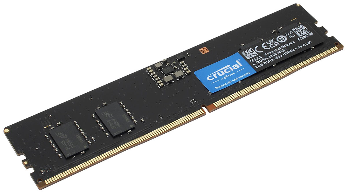 Изображение товара Crucial DDR5 8Gb 4800MHz Оперативная память DIMM микросхема
