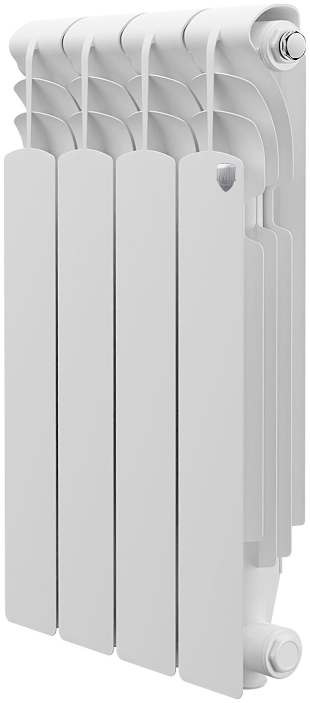 Изображение товара Радиатор Royal Thermo Revolution 500 2.0 4 секции алюминиевый белый эффективное отопление