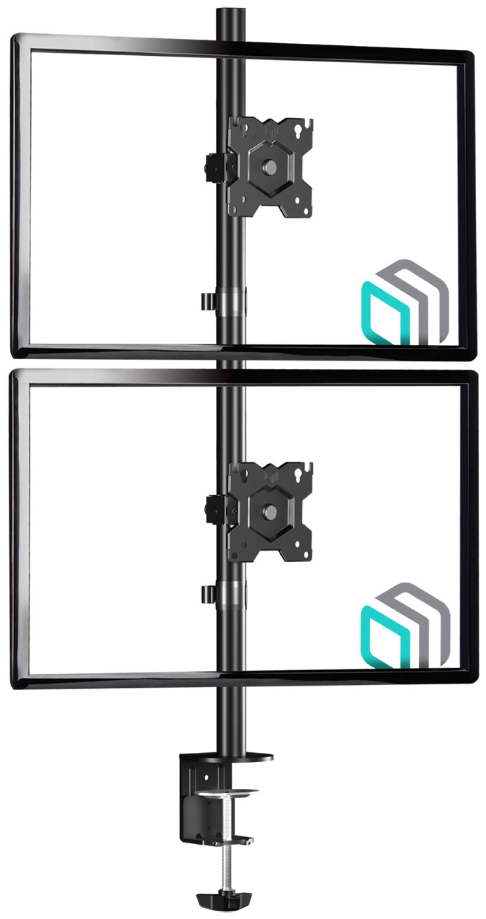 

Кронштейн для двух мониторов Onkron 13-34, настольный D208E, черный