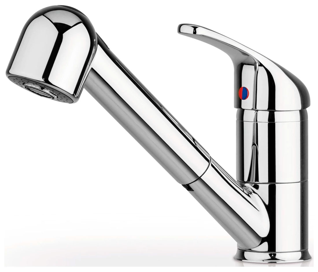 Изображение товара Кухонный смеситель Pyramis FESTIVO латунь хром 095201001