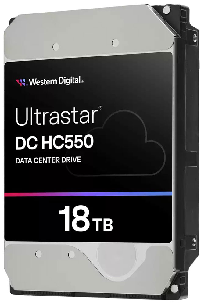 Изображение товара Жесткий диск Western Digital 3.5 18Tb SATA III Ultrastar DC HС550 (0F38459)