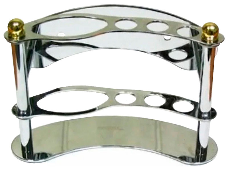 Изображение товара Держатель зубных щеток D-Lin хром (D215100)