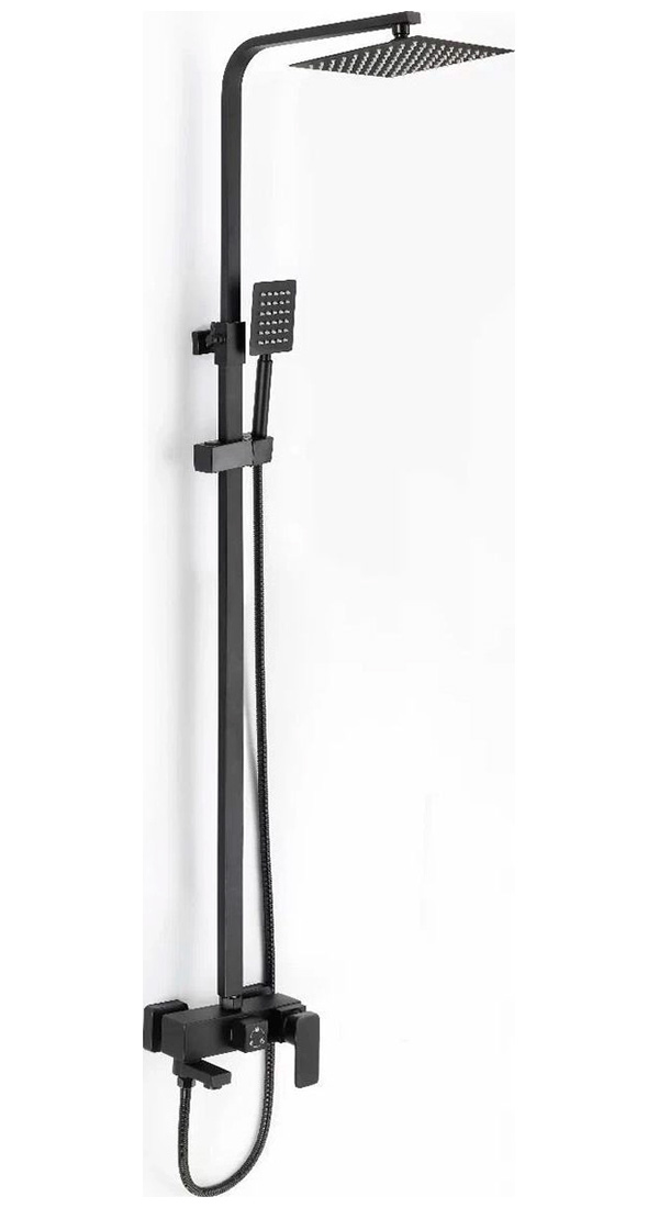 Изображение товара Душевая система D-Lin Душевая система , черный (D10A15)