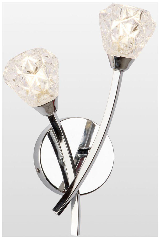 Изображение товара Бра Lussole Aqua LSP-8860 стиль Флористика для ванной IP44 хром стекло