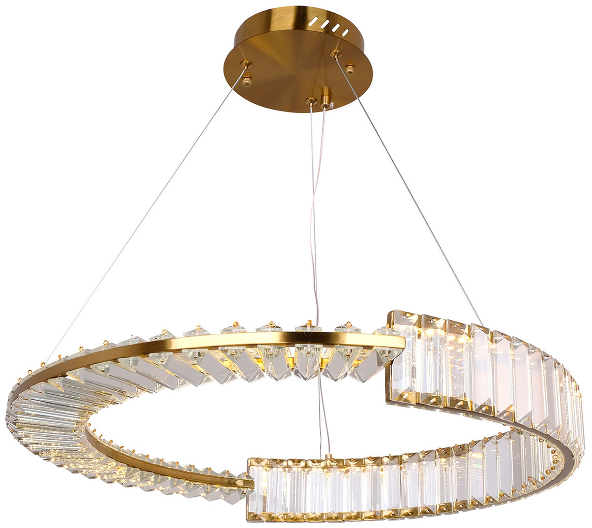 Изображение товара Подвесная светодиодная люстра Lussole Loft Kent, LSP-7122