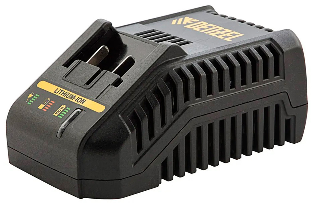 Изображение товара Зарядное устройство Denzel IBC-18-2.3 для литий-ионных аккумуляторов 18 В