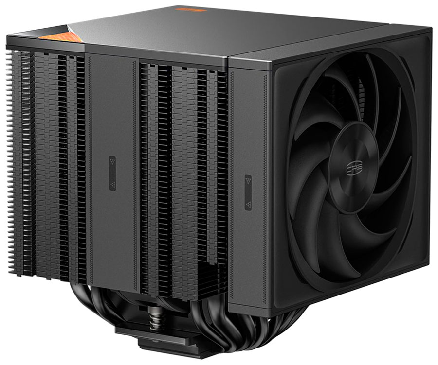 Изображение товара Кулер для процессора PCCooler RZ820 BK 2 вентилятора алюминий медь 165 мм мощный охлаждение