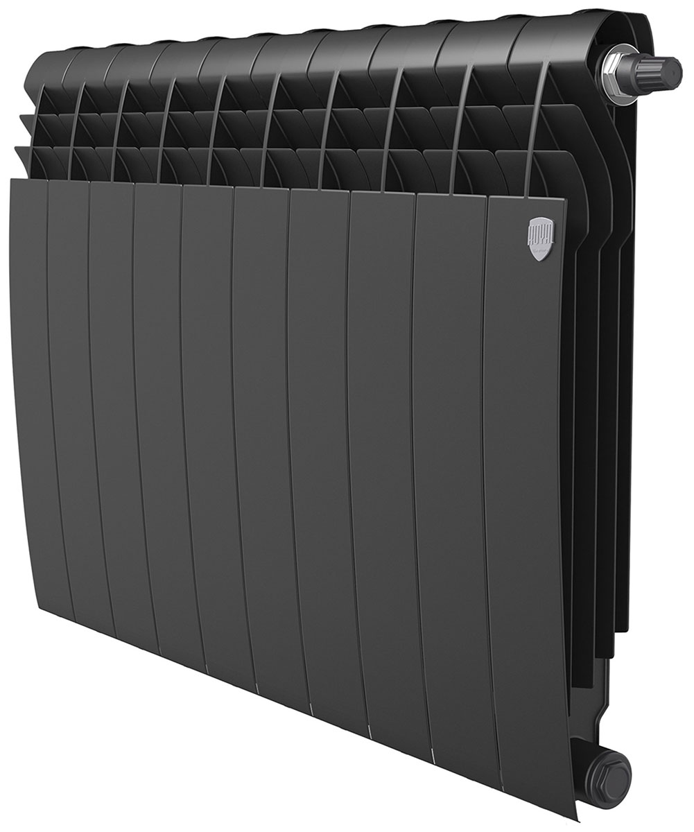 Изображение товара Биметаллический радиатор Royal Thermo BiLiner 500 Noir Sable VR80 8 секций