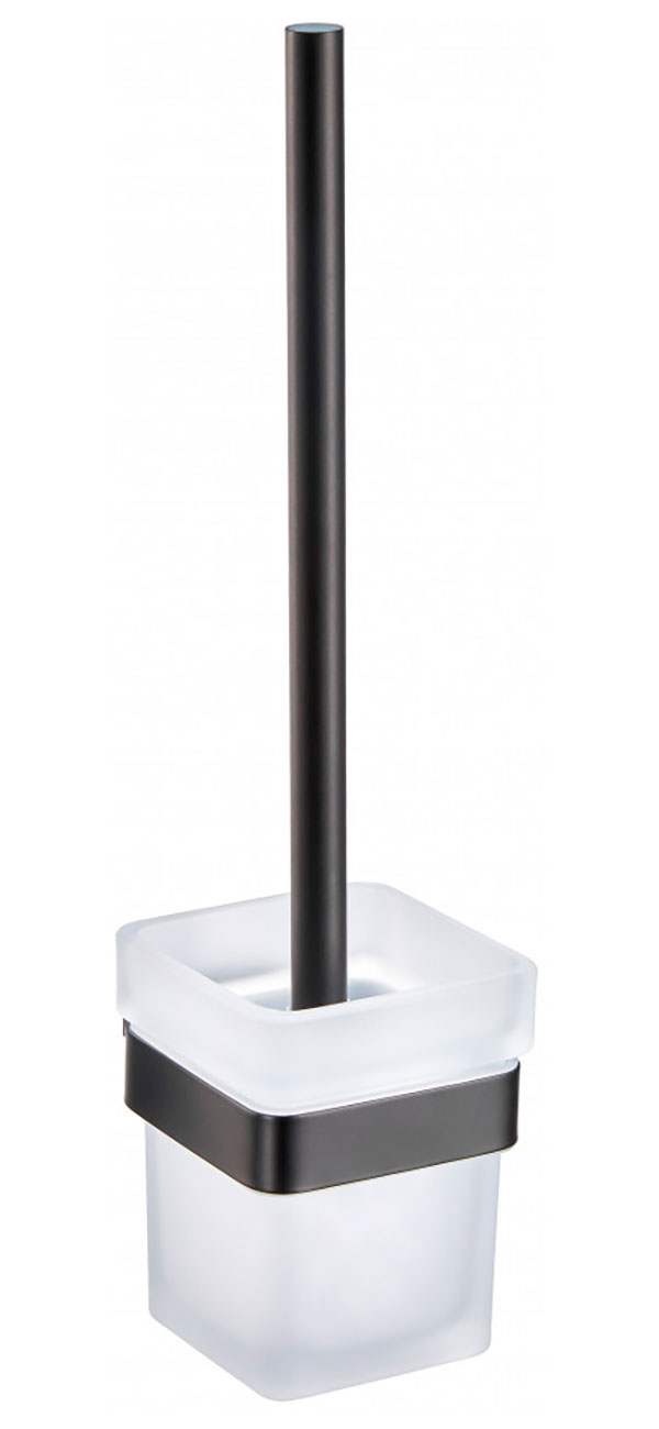 Изображение товара Ёршик для ванной Milacio Ultra, настенный, черный матовый