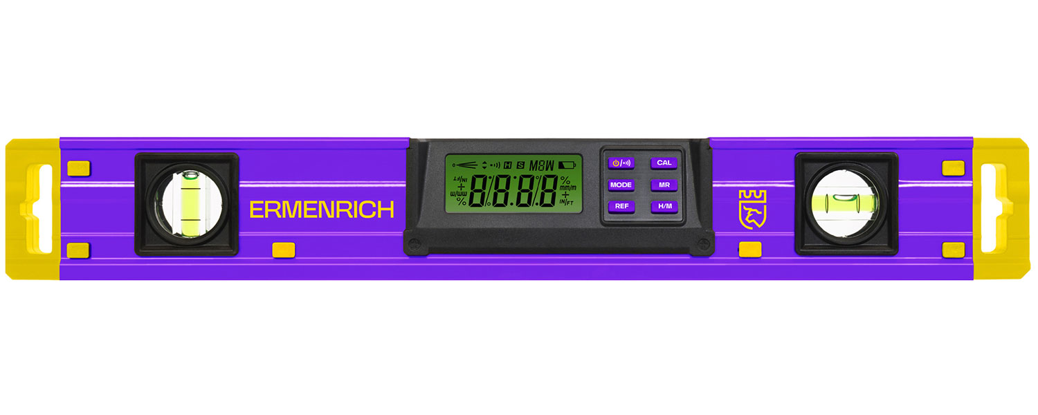 Изображение товара Цифровой уровень Ermenrich Verk LY40, фиолетовый