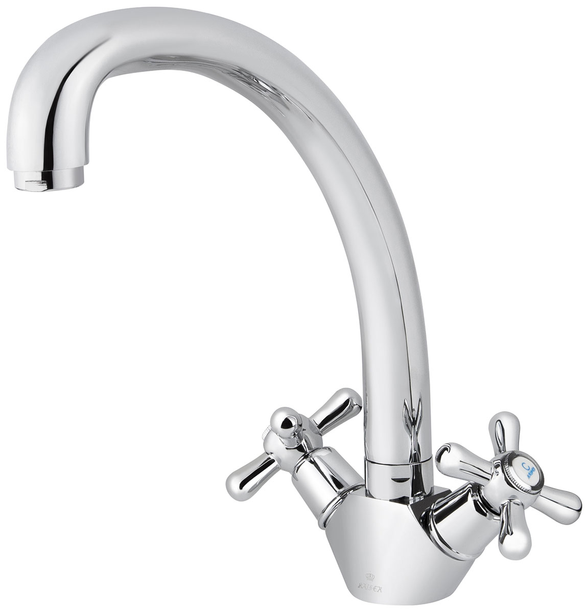 Изображение товара Смеситель для кухонной мойки Kaiser Carlson, хромированный (11033)