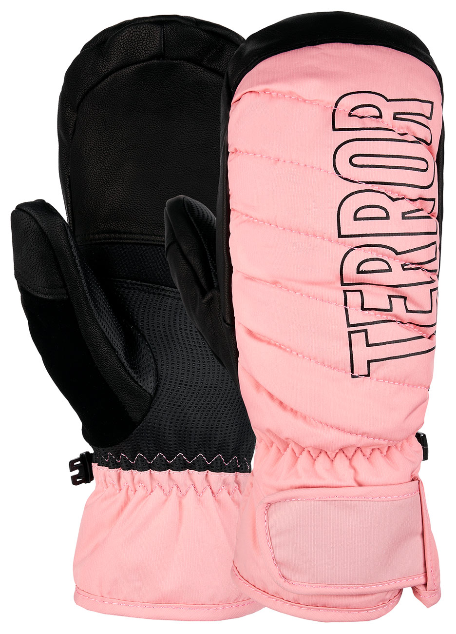 Изображение товара Варежки Terror CREW Mitten М розовые водонепроницаемые утепленные зимние