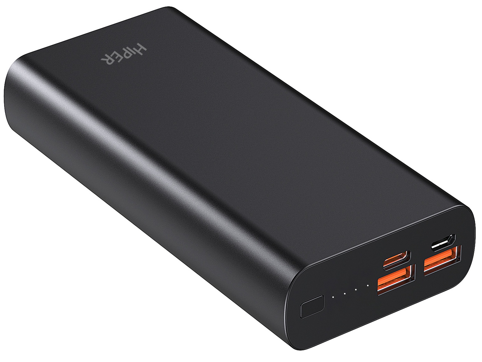 Внешний аккумулятор Hiper CORE 3XL Metal PowerBank, черный, 20000 мАч