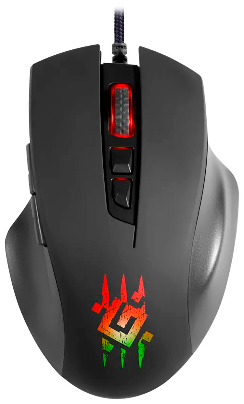 Изображение товара Проводная игровая мышь Defender Wolverine GM-700L RGB 12800DPI 6 кнопок