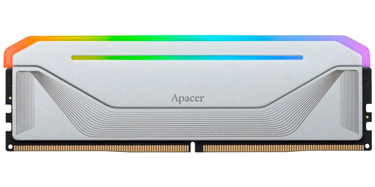 Изображение товара Оперативная память Apacer DDR5 16GB 6400MHz NOX RGB (AH5U16G64C552NWAA-1)