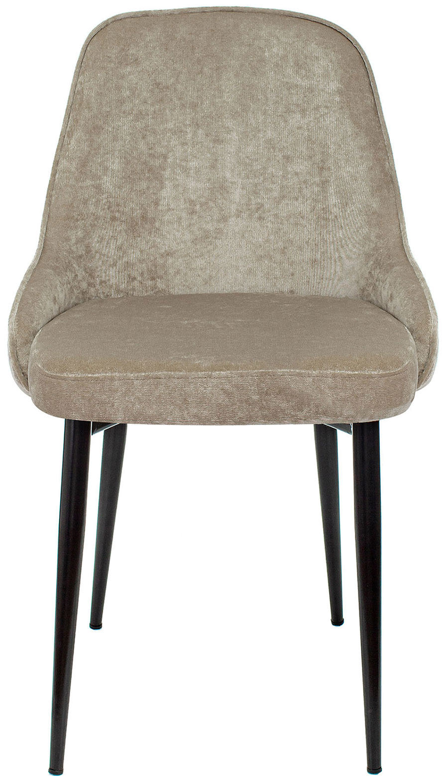 Изображение товара Стул для дома Бюрократ KF-5, песочный, Light 2,1 металл черный на ножках (KF-5/LT21)