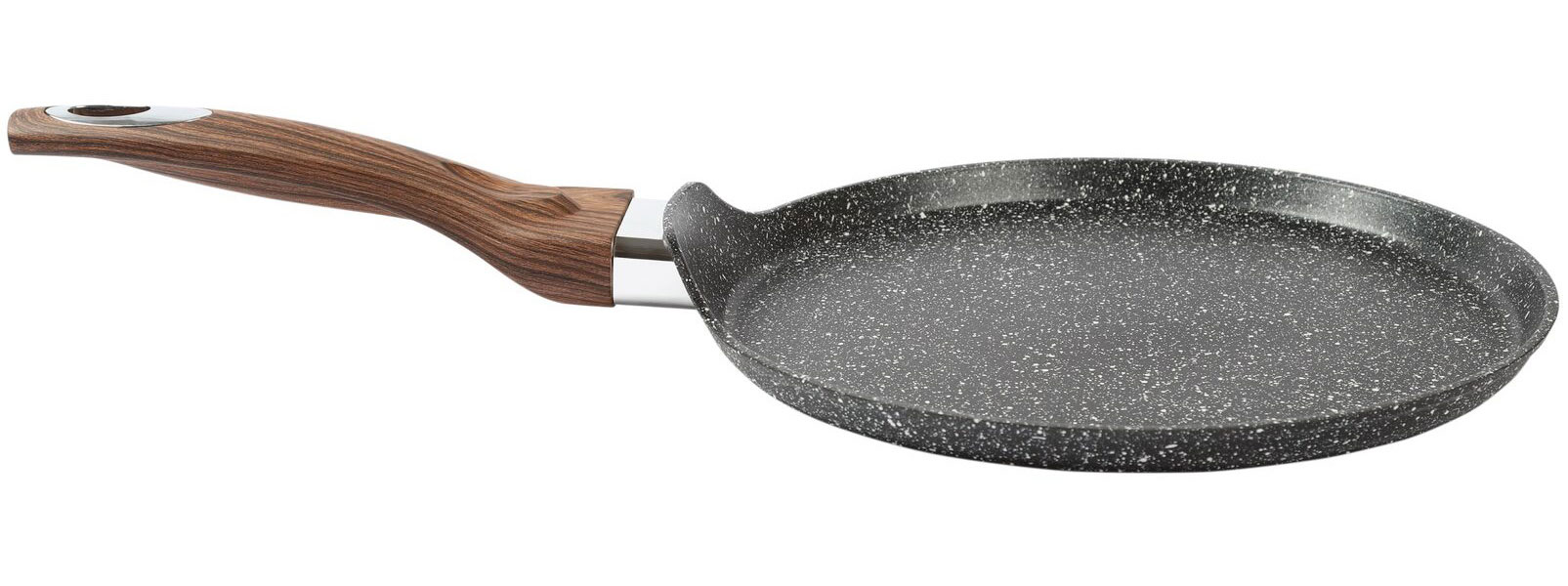 Изображение товара Сковорода Rashel R-188022, а/п, литая, 22 см, индукция, серый гранит