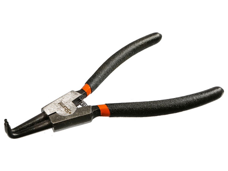 Изображение товара Съемник стопорных колец Sturm 170 мм изогнутые губки разжим