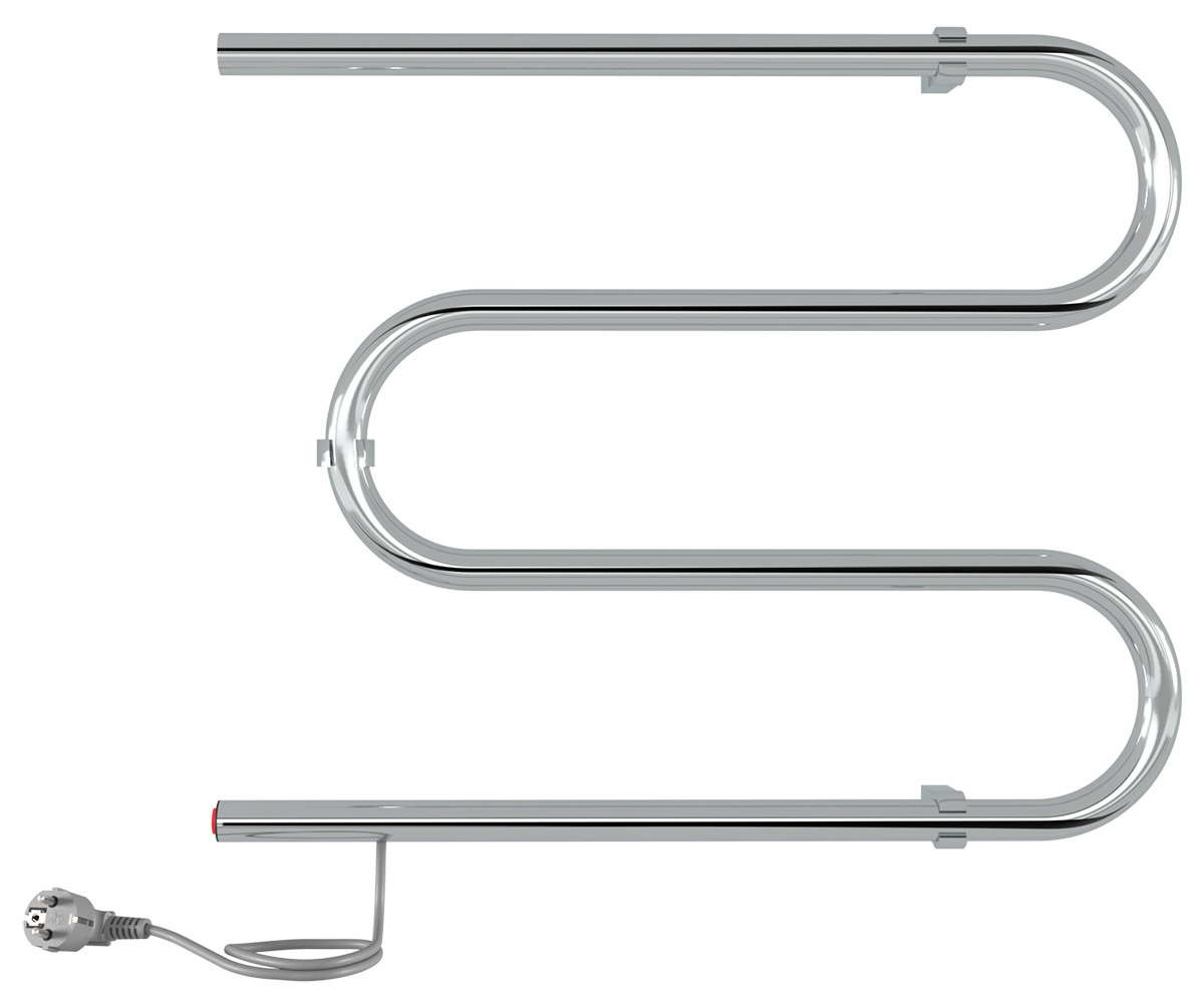 Изображение товара Электрический полотенцесушитель Indigo М-образный, хром (ME60-50)