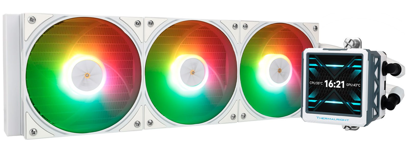 Изображение товара СЖО Thermalright Frozen Warframe 360 Ultra White ARGB для процессоров