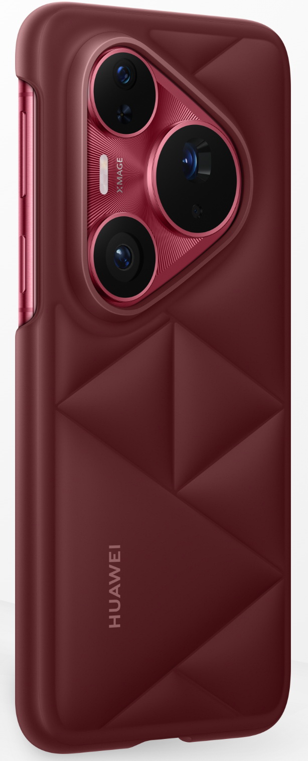 Изображение товара Чехол для мобильного телефона Huawei для Pura 80 Pro | Pura 80 Pro+ Cloud Vegan Leather Case Красный