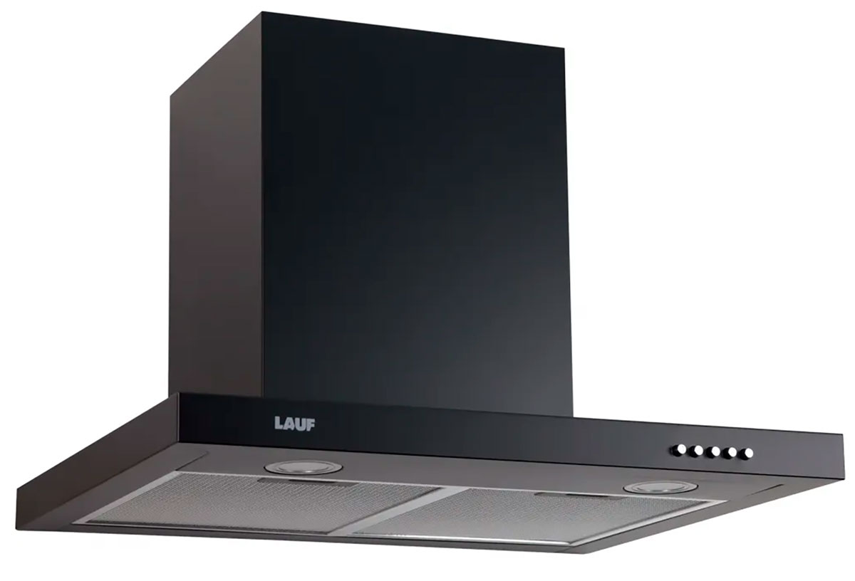 Изображение товара Вытяжка Lauf LYRA 600 BLACK кухонная с светодиодным освещением и высокой производительностью