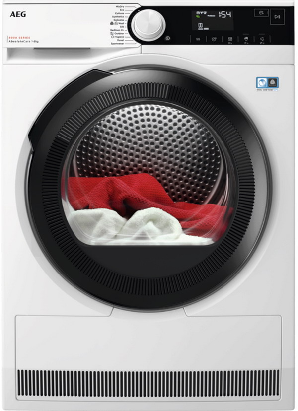 Изображение товара Сушильная машина с тепловым насосом AEG TR8384E