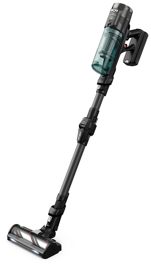 Изображение товара Пылесос вертикальный Tefal X-Force Flex 12.60 Neo TY9L42WO, зеленый/серый