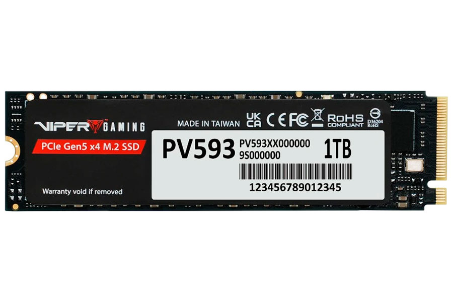 Изображение товара SSD накопитель Patriot Memory Viper PV593 M.2 1TB - PCIe (PV593P1TBM28H)