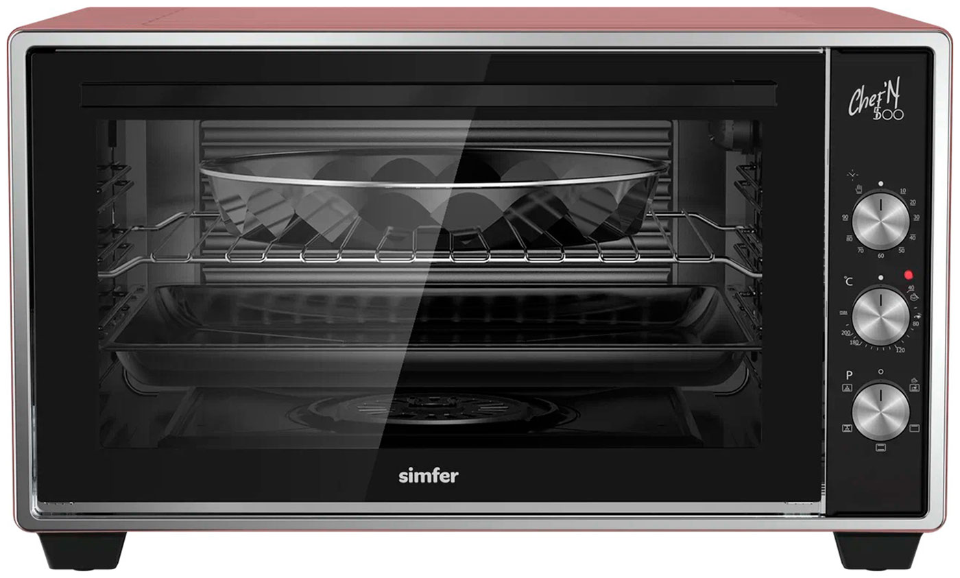 

Мини-печь Simfer M50X05, Розовый