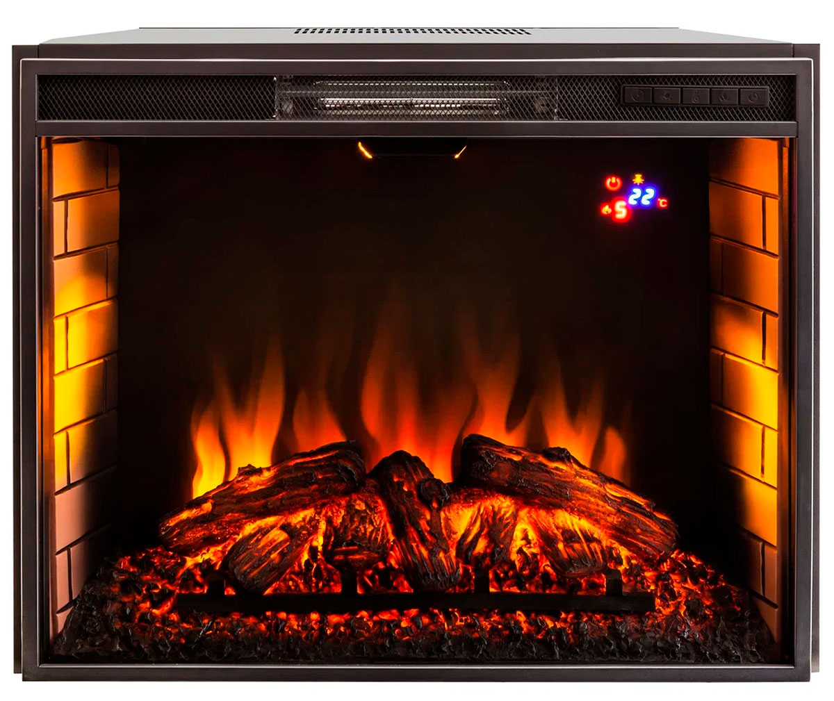 Изображение товара Электроочаг Realflame AQUAMARINE-S 26 для встраивания мощность 1.7 кВт таймер