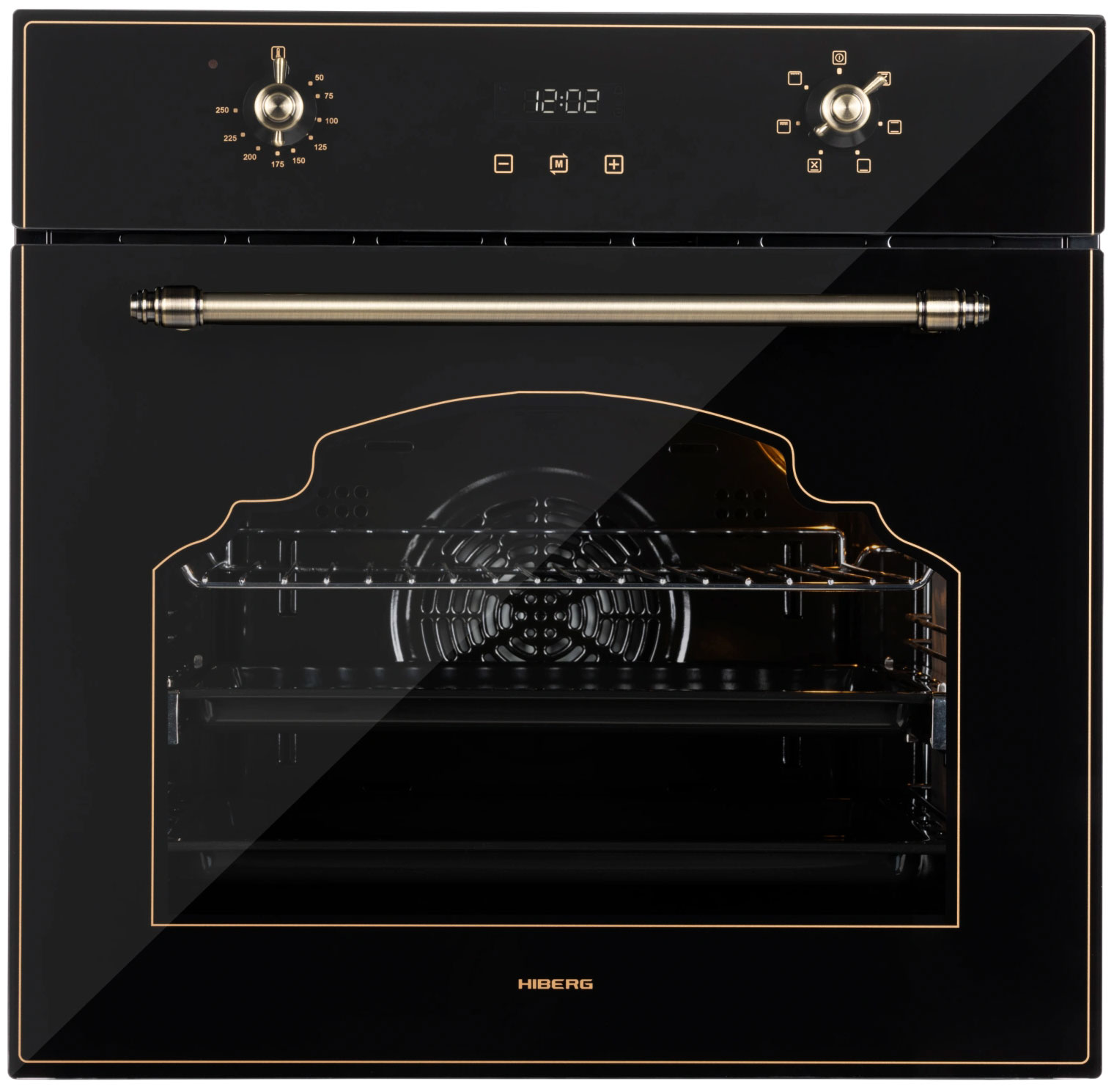 Изображение товара Электрический духовой шкаф Hiberg VM 6260 RB с конвекцией и грилем