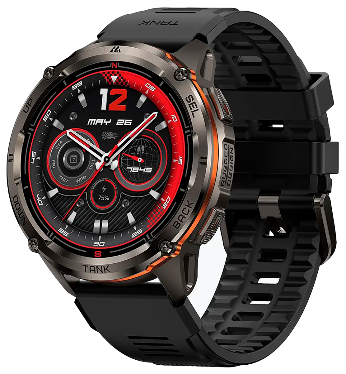 Изображение товара Смарт-часы Kospet Tank T3 Ultra 2 защищённые спортивные часы до 15 дней автономной работы