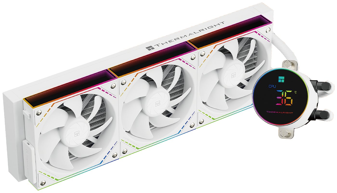 Изображение товара Жидкостное охлаждение для процессоров Thermalright Frozen Magic 360 Digital V2 White