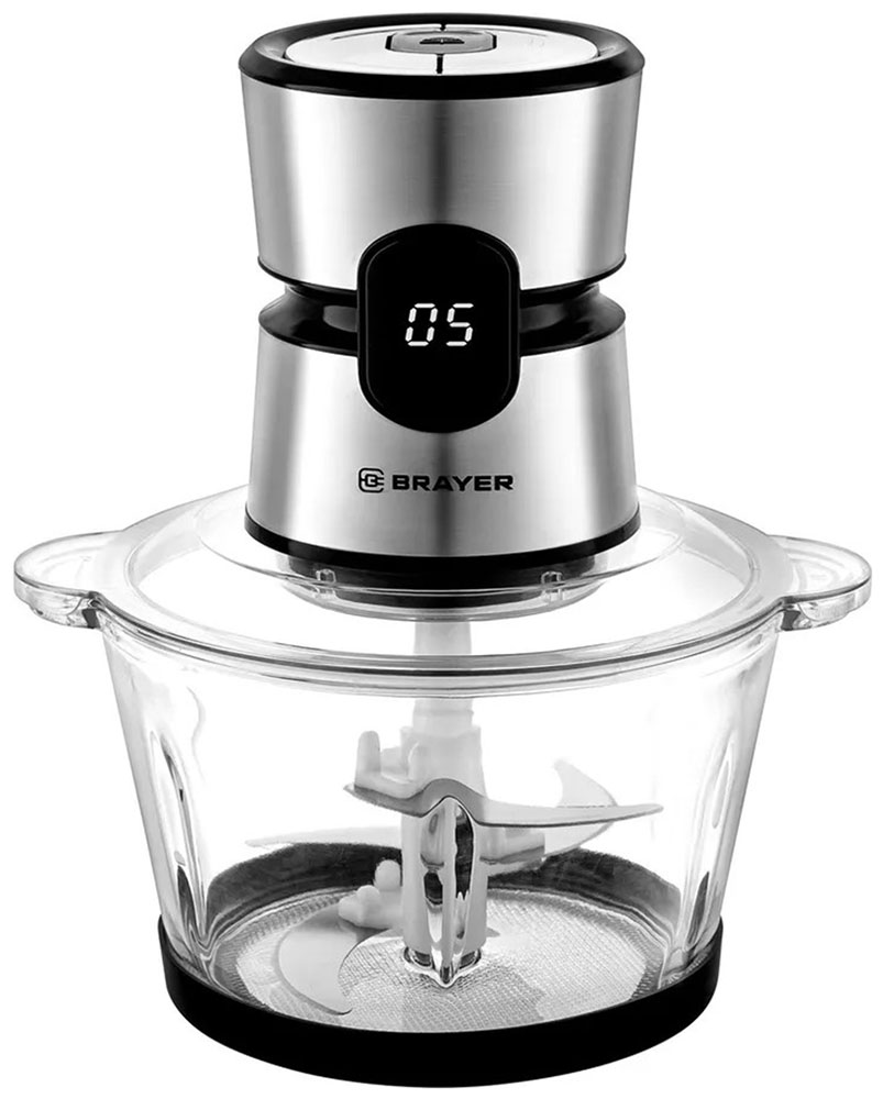 

Измельчитель Brayer BR1409, Серебристый/черный